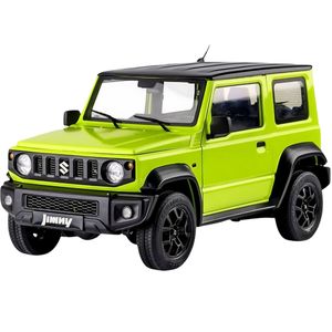 ماکت ماشین ناب سل مدل سوزوکی جیمنی فلزی سه در چراغدار موزیکال عقب کش کد metallic jimny with musical lights and pull back
