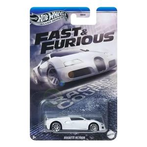 ماکت ماشین هات ویلز مدل bugatti veyron ( silver line ) نسخه سریع و خشن