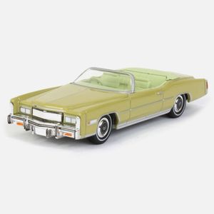 ماکت ماشین گرین‌لایت مدل cadillac eldorado convertible 1975 showroom floor