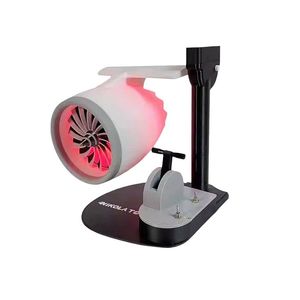 ماکت موتور هواپیما طرح فن usb با مه پاش مدل nikola toy