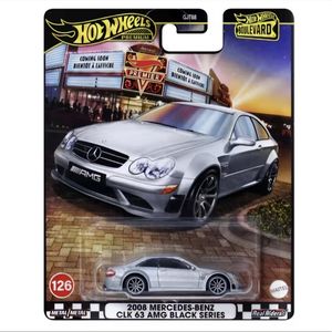 ماکت هات ویلز مدل mercedes benz clk 63 amg black series 2008
