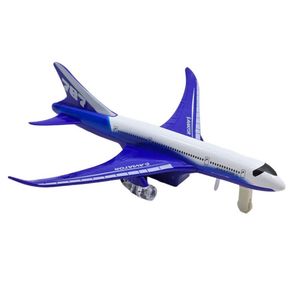 ماکت هواپیما ناب سل مدل  مسافربری ایرباس موزیکال چراغدار airbus 787
