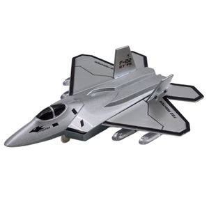 ماکت هواپیما ناب سل مدل جت جنگنده موزیکال چراغدار  f 22fighter 27 fs کدnaab001