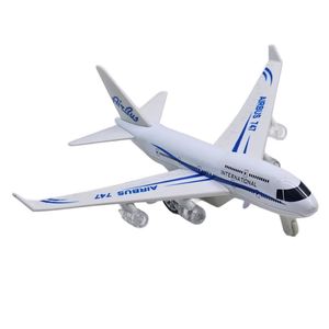 ماکت هواپیما ناب سل مدل مسافربری ایرباس موزیکال چراغدار airbus 747