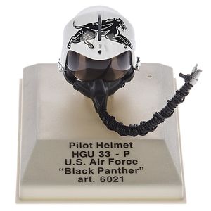 ماکت کلاه خلبانی مدل us air force black panter 6021