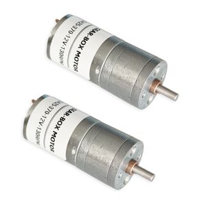 موتور گیربکس مدل ga25 کد 130rpm بسته 2 عددی