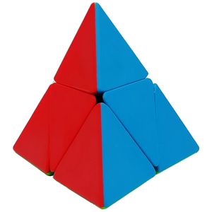 مکعب روبیک چی ای مدل هرم کای وای 2×qy pyraminx 2