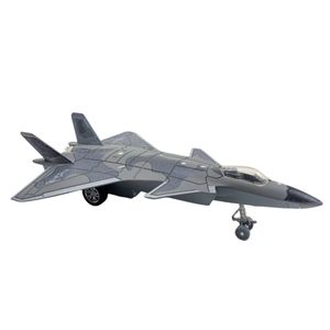 هواپیما بازی ناب سل مدل جت جنگنده تمام فلز موزیکال چراغدار عقب کش musical fighter jet with lights chengdu j 20