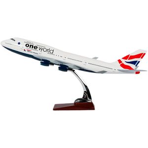 هواپیما طرح بویینگ 400 747 one world