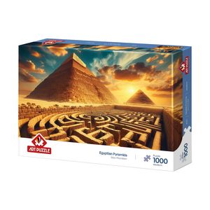 پازل 1000 تکه آرت پازل مدل egyptian pyramids مناسب نوجوان وبزرگسال