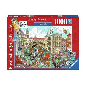 پازل 1000 تکه راونزبرگر مدل venezia کد 12000727 مناسب برای 14 سال به بالا