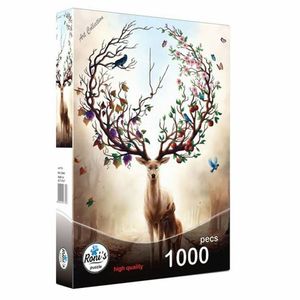 پازل 1000 تکه رونیز طرح گوزن شگفت انگیز کد 7730