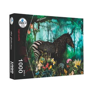 پازل 1000 تکه رونیز مدل اسب شاخدار