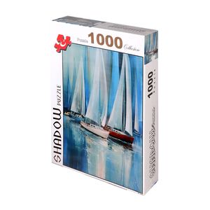 پازل 1000 تکه شادو مدل قایق ماهی گیری sailing boat