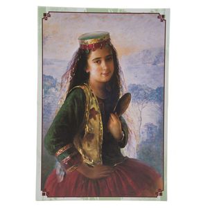 پازل 1000 تکه مدل girl with mirror