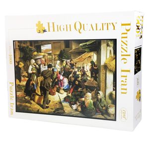 پازل 1000 تکه پازل ایران طرح iranian bazaar