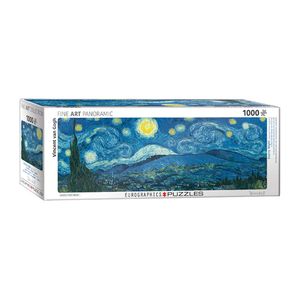 پازل 1000 تکه پانوراما یوروگرافیکس پازلز مدل 6010 5309 starry night