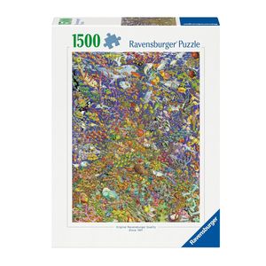 پازل 1500 تکه راونزبرگر مدل many colorful fish کد 12000436 مناسب برای 14 سال به بالا