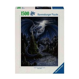 پازل 1500 تکه راونزبرگر مدل the black blue dragon کد 12000731
