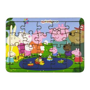 پازل 20 تکه محصولات امید مدل پپا پیگ کد mo139