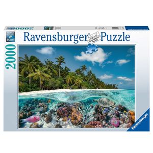 پازل 2000 تکه راونزبرگر مدل a dive in the maldives کد 17441