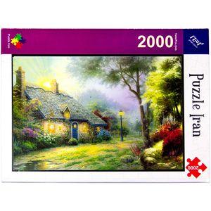پازل 2000 تکه پازل ایران مدل moonlight cottage
