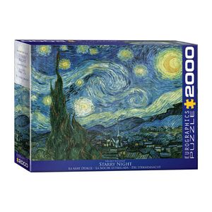 پازل 2000 تکه یوروگرافیکس پازلز مدل 8220 1204 starry night