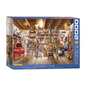 پازل 2000 تکه یوروگرافیکس پازلز مدل the general store كد 5481 8220