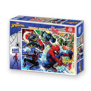 پازل 300 تکه کینگ مدل اسپایدرمن spider man(2)