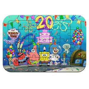 پازل 35 تکه طرح باب اسفنجی مدل ni1042