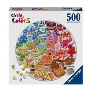 پازل 500 تکه راونزبرگر مدل circle of colors desserts کد 17171