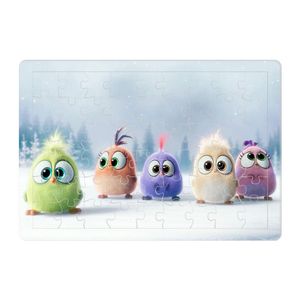 پازل 54 تکه طرح angry birds مدل p127