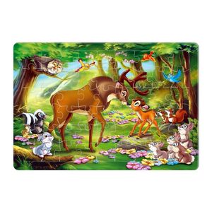 پازل 54 تکه طرح bambi مدل p0165