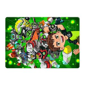 پازل 54 تکه طرح ben10 مدل p301
