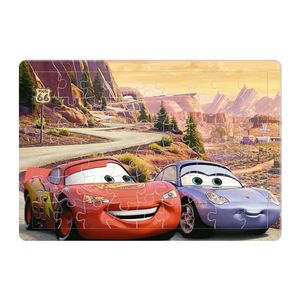 پازل 54 تکه طرح cars مدل p0011