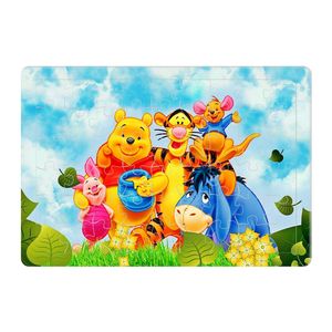 پازل 54 تکه طرح winnie the pooh مدل p0135