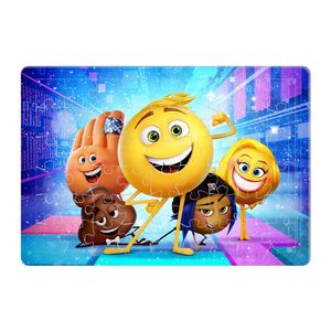 پازل 54 تکه هومرو مدل pl552 طرح انیمیشن فیلم شکلک emoji
