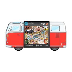 پازل 550 تکه یوروگرافیکس پازلز مدل vw   road trips tin كد 5576 8551