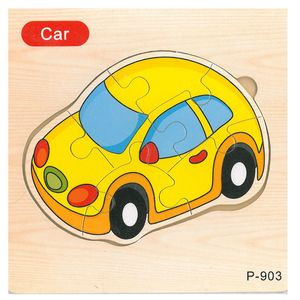 پازل 6 تکه طرح ماشین اتومبیل کد 903