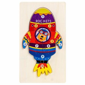پازل آموزشی 10 تکه مدل rockets
