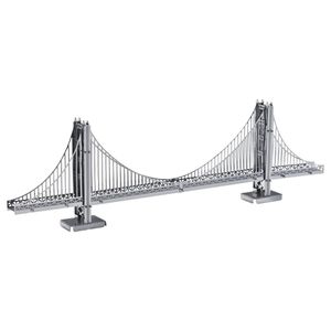 پازل سه بعدی فلزی مدل golden gate bridge