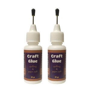 چسب ملیله کاغذی کد qg02 بسته 2 عددی