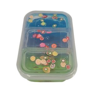 ژل بازی مدل 3 رنگ طرح میوه کد 02
