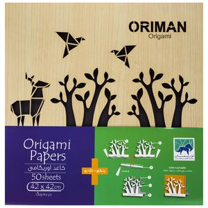 کاغذ اوریگامی اوریمان مدل simple