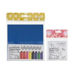 کاغذ اوریگامی مدل 126 مجموعه دو عددی