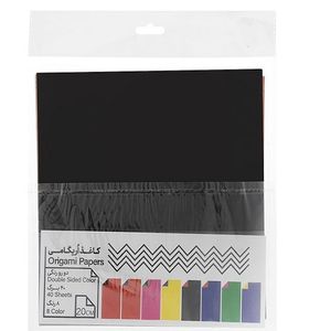 کاغذ اوریگامی مدل 141 بسته 40 عددی