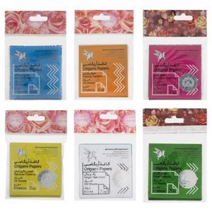 کاغذ اوریگامی کد 132 مجموعه 6 عددی