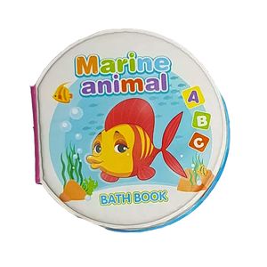 کتاب حمام کودک مدل marine animal