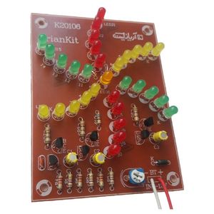 کیت آموزشی آریانکیت مدل فرفره الکترونیک 30 لامپی کد k20106