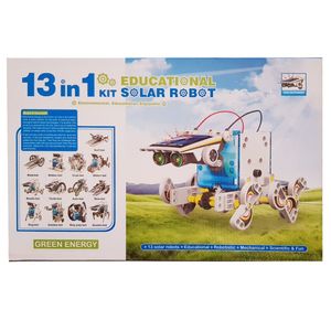 کیت آموزشی ربات خورشیدی مدل green energy 13 in 1